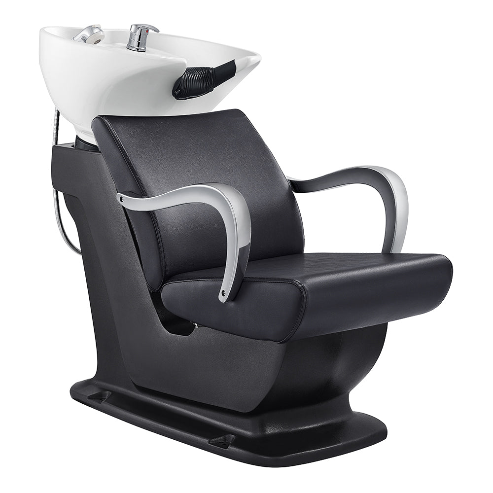 DIR Beckman Salon Shampoo Unit with Adjustable Seat