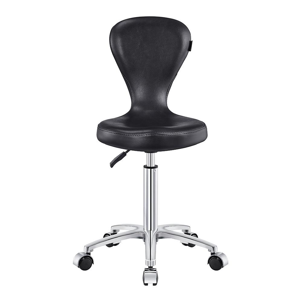 DIR Futuro Adjustable Rolling Stool Chair
