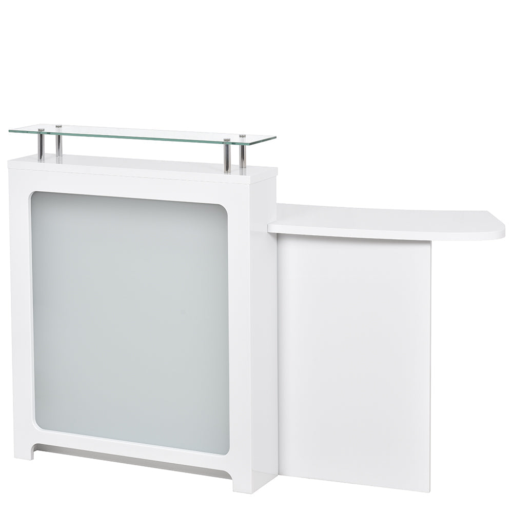 DIR Gattino Modern Reception Desk ADA approved with LED Lighting