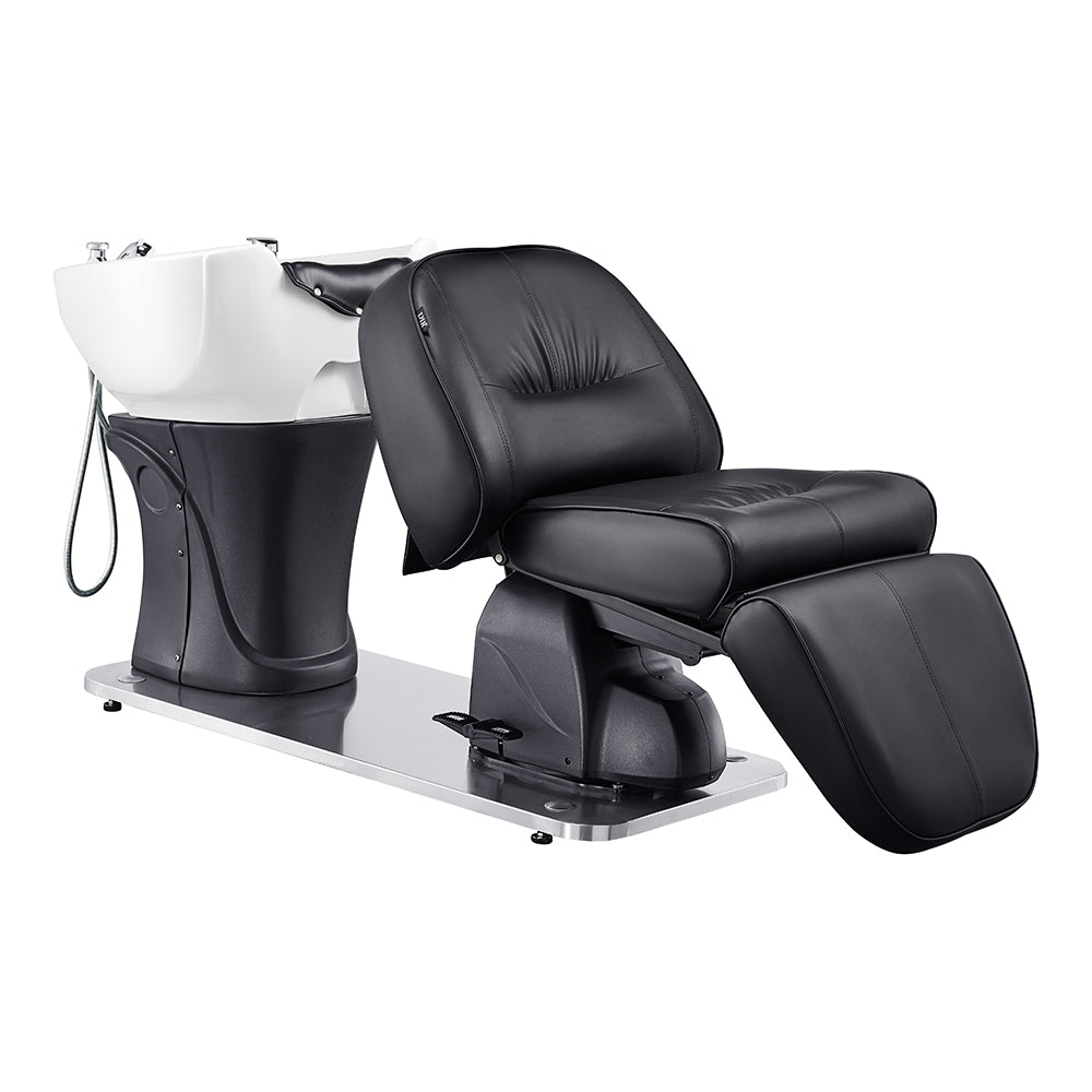 DIR Maximus Spa Salon Reclining Shampoo Bed with Rotating Seat