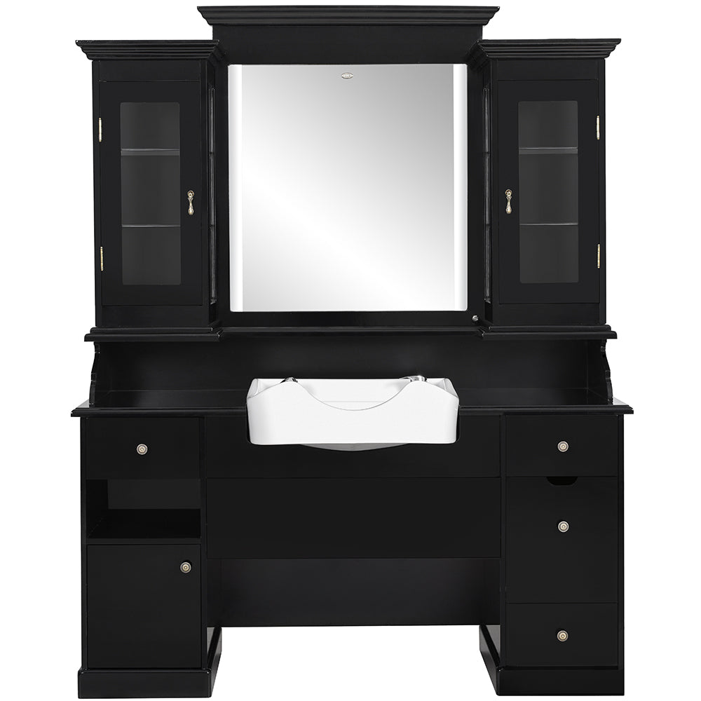 DIR Mohegan LED Barber Front Wash Station