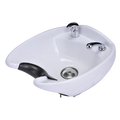 DIR Ceramic Shampoo Bowl Sink - White