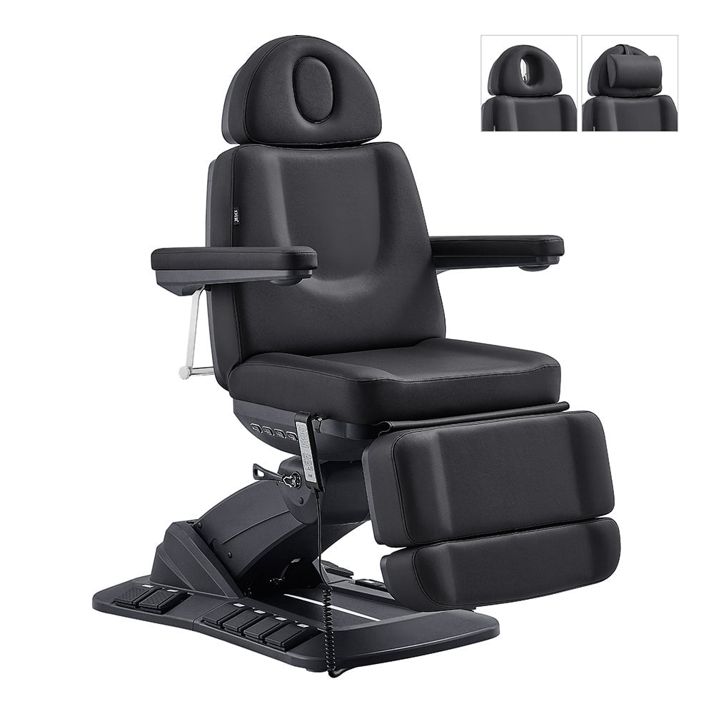 Aurora electric spa chair footrest extension accessory - adjustable treatment bed component