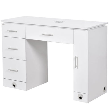 Avalon Manicure Table by DIR with built-in ventilation for professional nail technicians