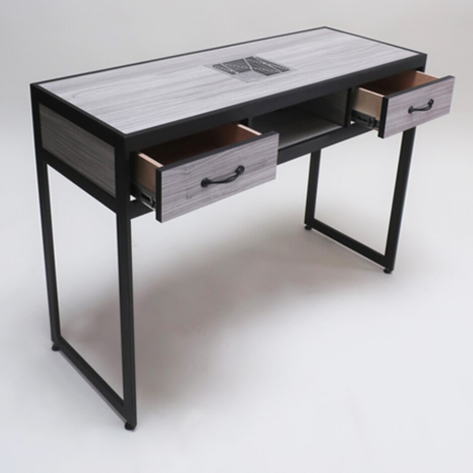 Belava Elora nail tech desk with ergonomic workspace and dust-free environment