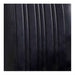 Close-up of black leather texture