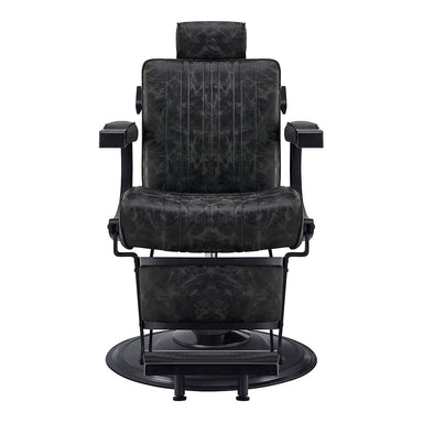 Belgrano Classic Barber Chair by DIR - professional hydraulic barber chair in black leather