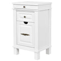 DIR Bordeaux Salon Hair Station – Premium Storage Cabinet for Salons & Spas - White