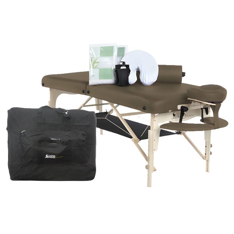Custom Crafts Luxor Practice Essentials Kit - otter table in right side view 