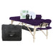 Custom Crafts Luxor Practice Essentials Kit - purple table in right side view 