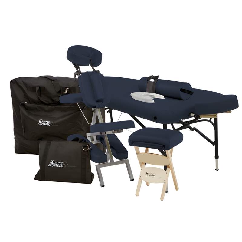 Custom Crafts Solutions Series Luxor Business Basics Kit - agate blue color landscape view full kit