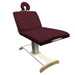 Custom Craftworks Classic Series - Majestic Lift Back Electric Table - Burgundy table right side view