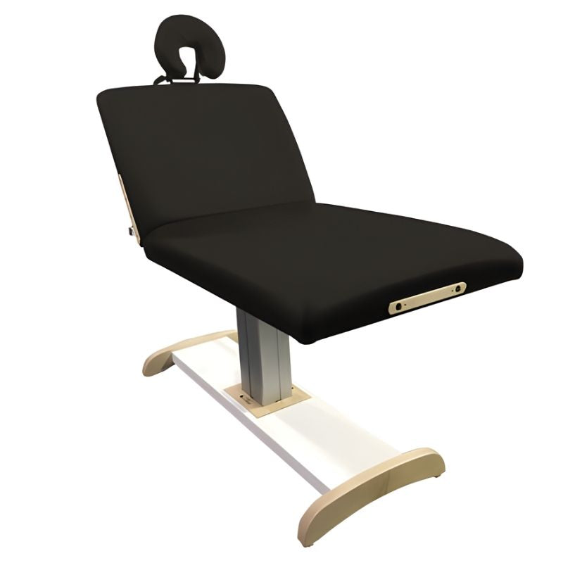 Custom Craftworks Majestic Lift Back Electric Table - Upholstery Tru Touch Upgrade - CS - Onyx variant right side view