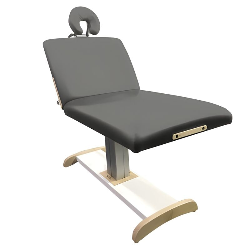 Custom Craftworks Majestic Lift Back Electric Table - Upholstery Tru Touch Upgrade - CS - Steel variant right side view