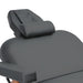 Custom Craftworks Salon Head Support Pillow - Gray massage table with headrest top view