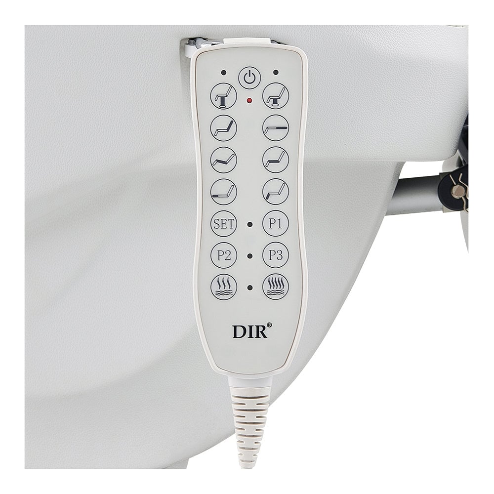DIR Apollo electric med spa chair with dual remote controls for easy adjustment