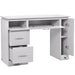 DIR Avalon nail station  in white with storage drawer