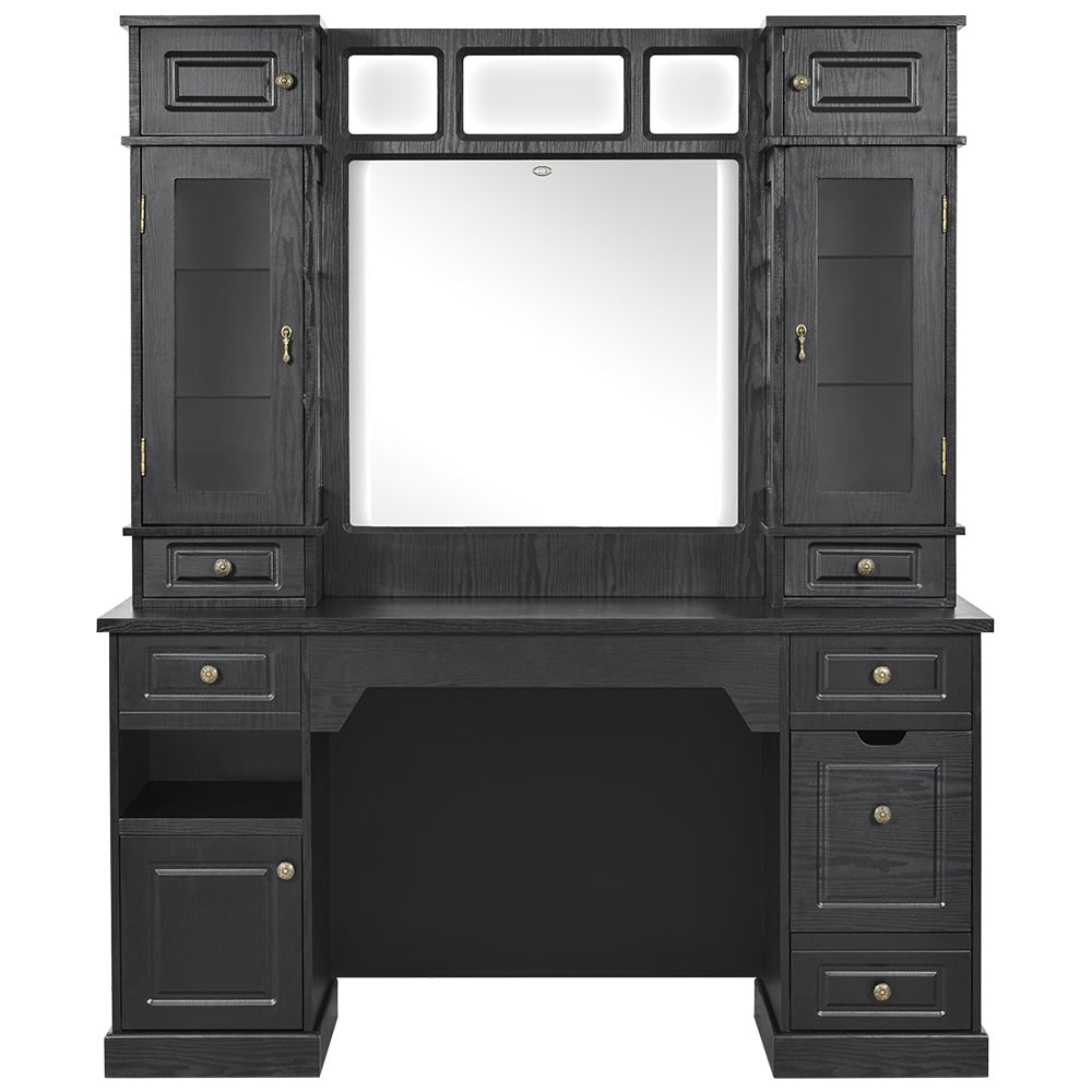 DIR Britannica LED styling station with mirror and storage