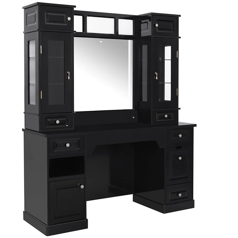 DIR Britannica salon styling station with LED lighting