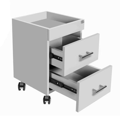 DIR Cannes rolling nail cart with shelves and drawers