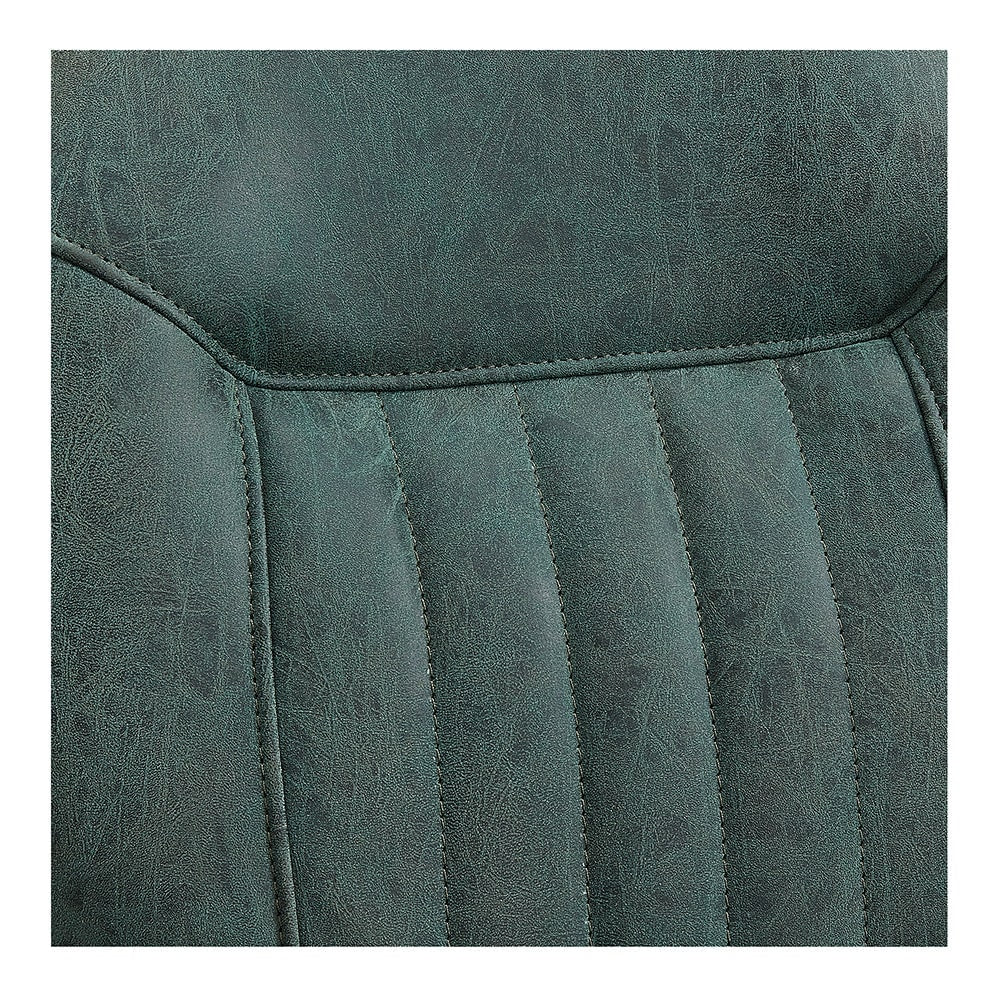 DIR Kaiser retro style barber chair footrest in flip-up position