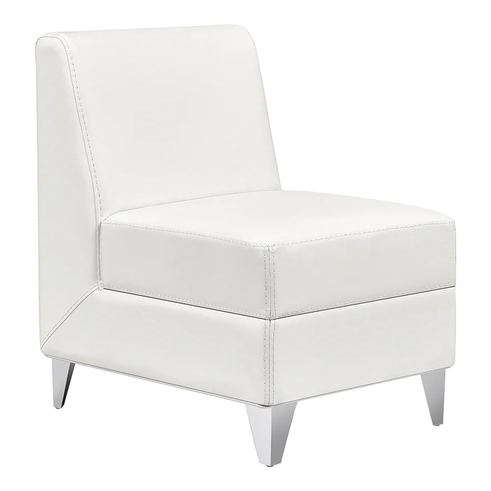 DIR Magic Cubo modular reception chairs with premium vinyl upholstery for salon waiting areas