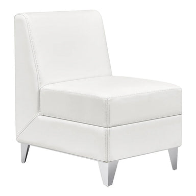 DIR Magic Cubo modular reception chairs with premium vinyl upholstery for salon waiting areas