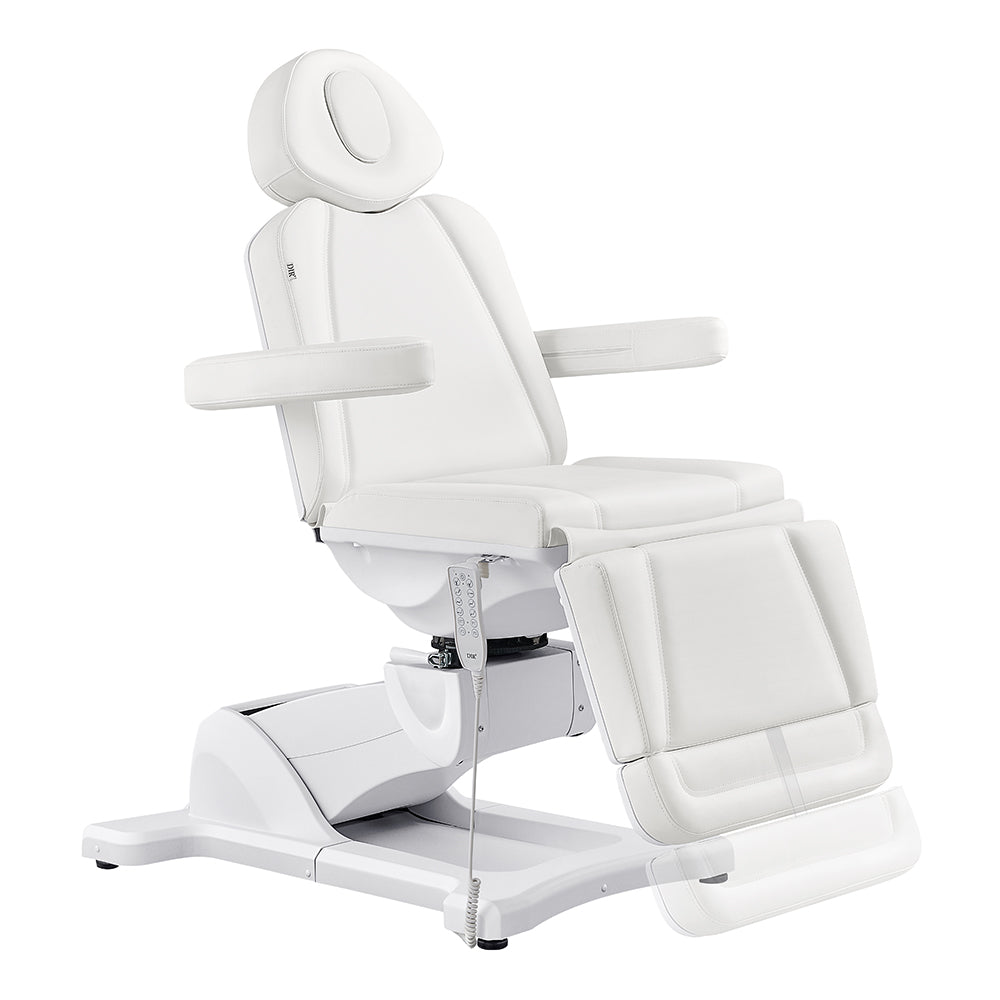 DIR Pavo Electric Medical Spa Treatment Table — White, front view