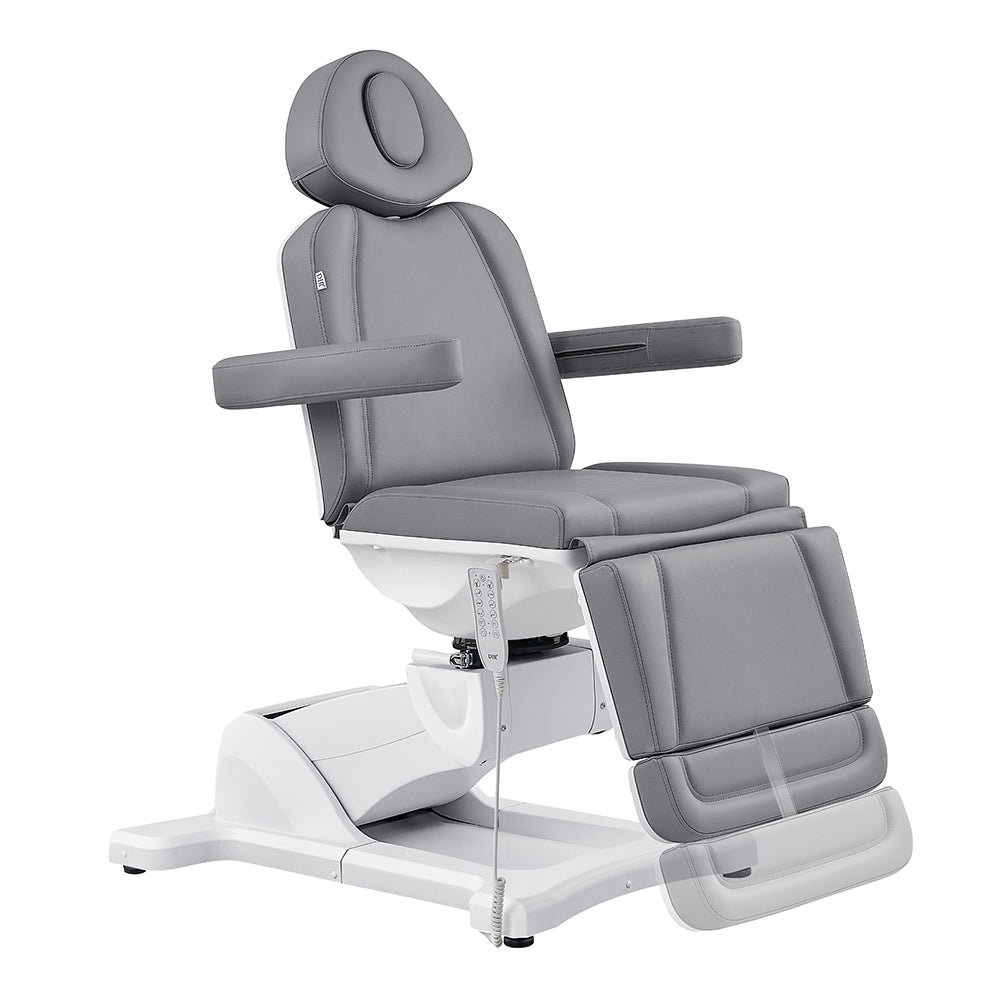 DIR Pavo 4-Motor Electric Procedure Chair with 240° Swivel — Gray