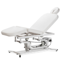 EQUIPRO Spa-Comfort Ergonomic Facial and Waxing Chair - White