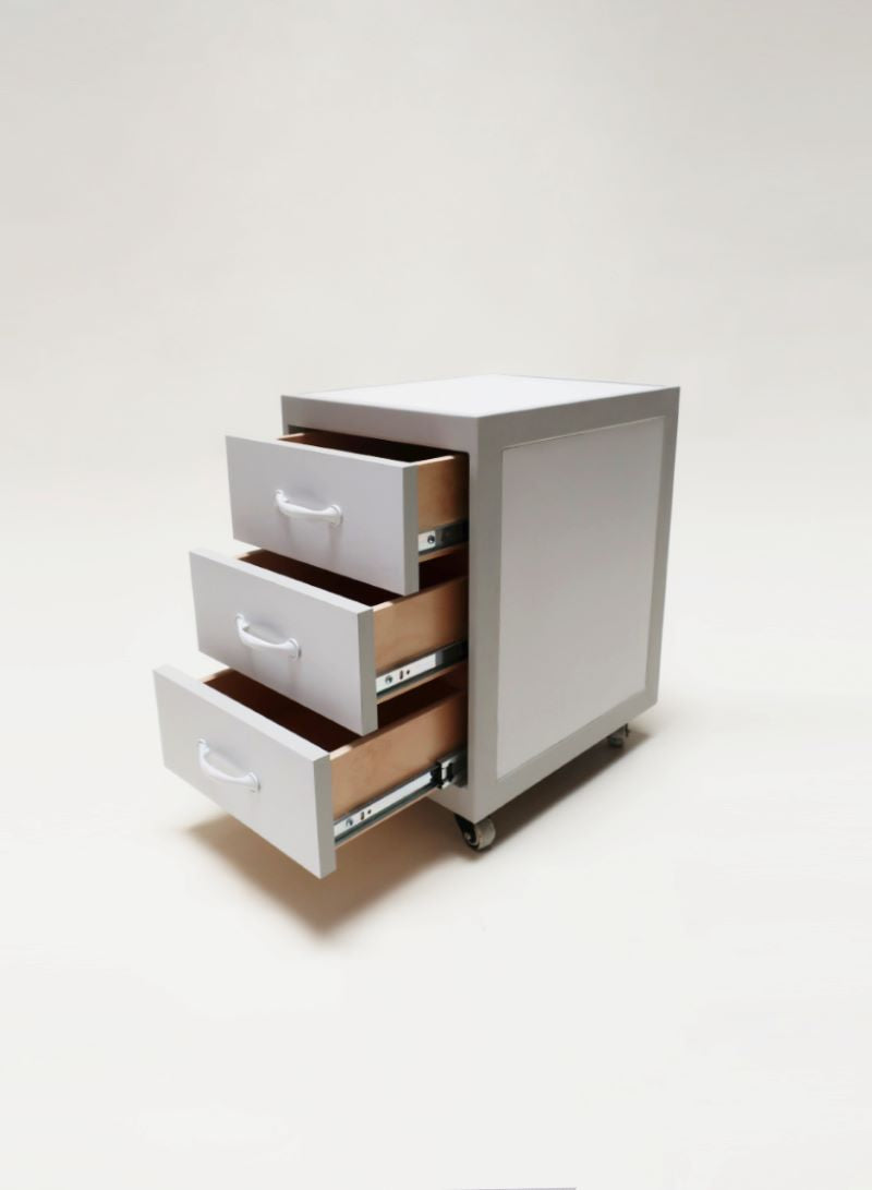 BELAVA ELORA Pedicure Supply Cart with 3 Drawers