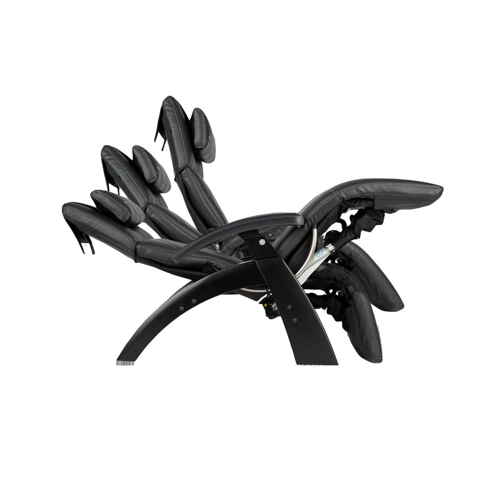 Massage Chair in multiple positions for back comfort.