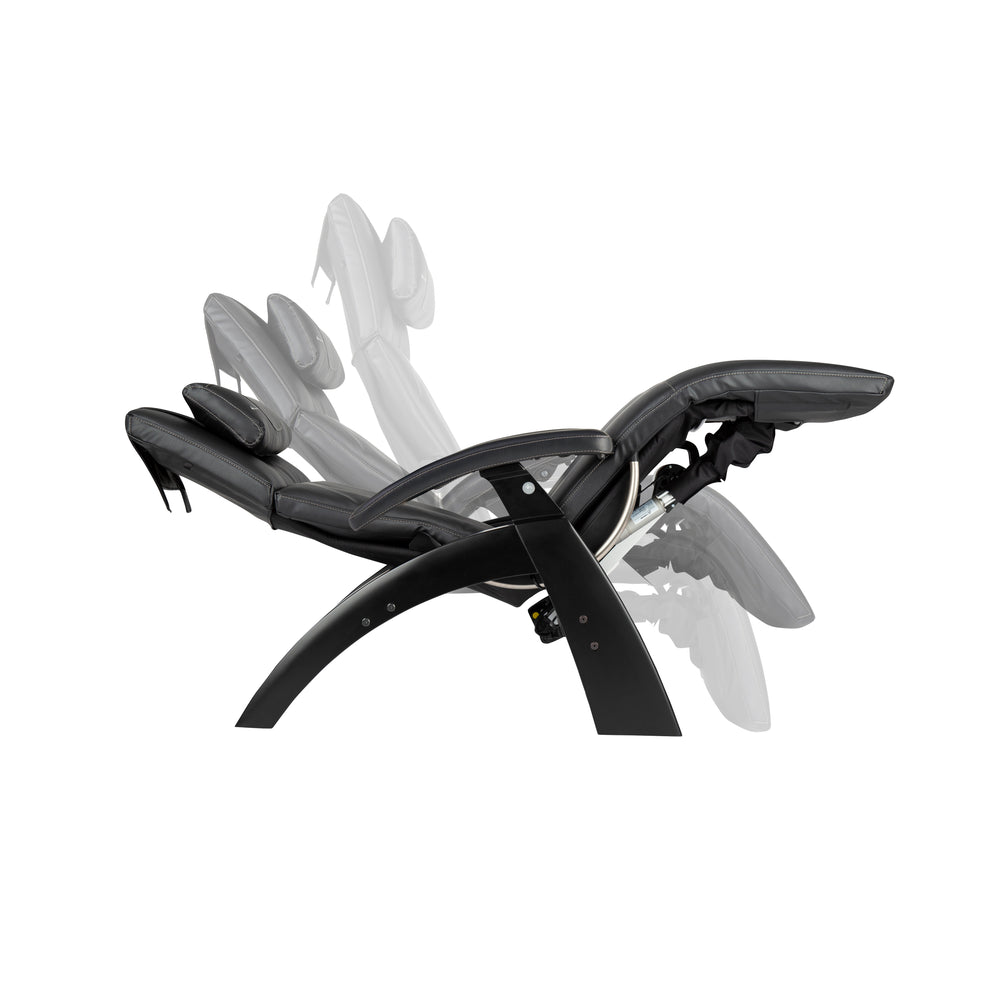 Zero gravity chair showing multiple adjustable sitting positions for optimal comfort.