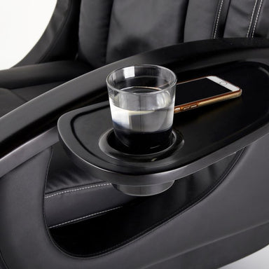 Le reve spa luxury chair arm rest in black 