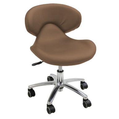 Ergonomic nail and pedicure stool