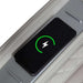 Osaki 4D Helix LE - Electric Chair Massager - Taupe chair showcasing wireless charging capability