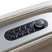 Osaki 4D Helix LE - Electric Chair Massager - Taupe chair  touch control close up view