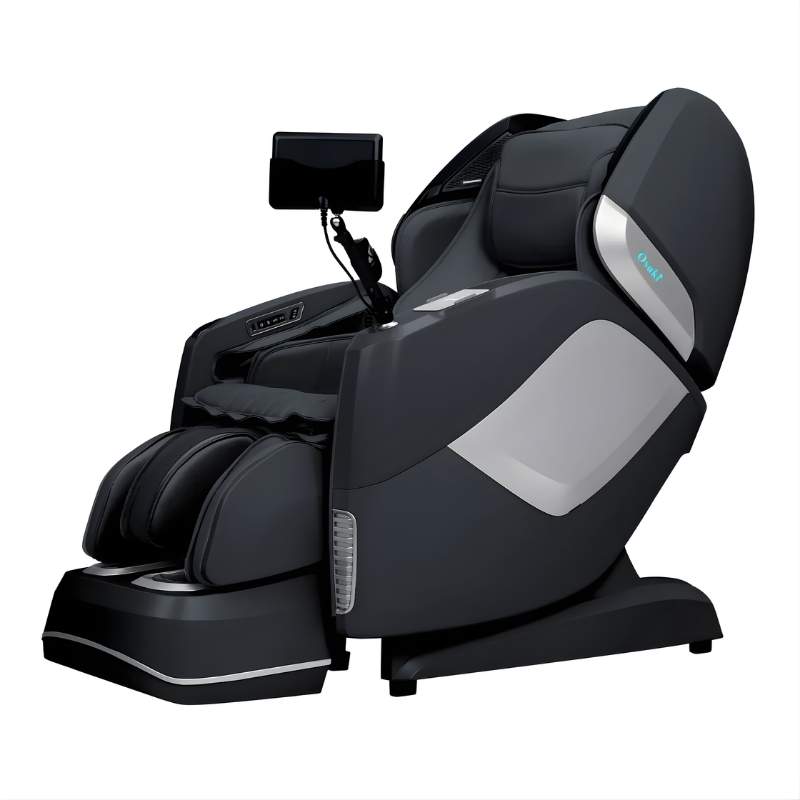 Osaki 4D Maestro LE 2.0 - Electric Chair Massager - Black chair left side view