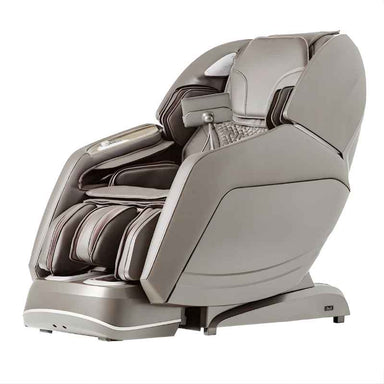Osaki 4D + 3D Manhattan Duo - Electric Chair Massager - Taupe chair left side view
