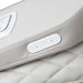 Osaki 5D+4D Kairos Duo - Electric Chair Massager - Taupe chair speaker control close up view