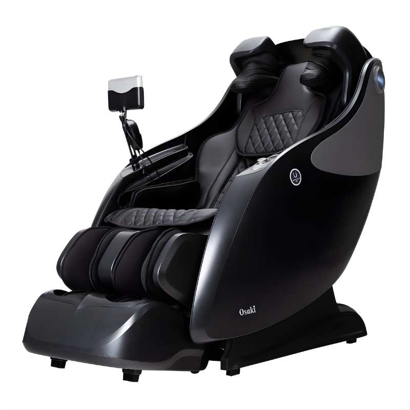 Osaki OP-4D Master - Electric Chair Massager - Black chair left side view