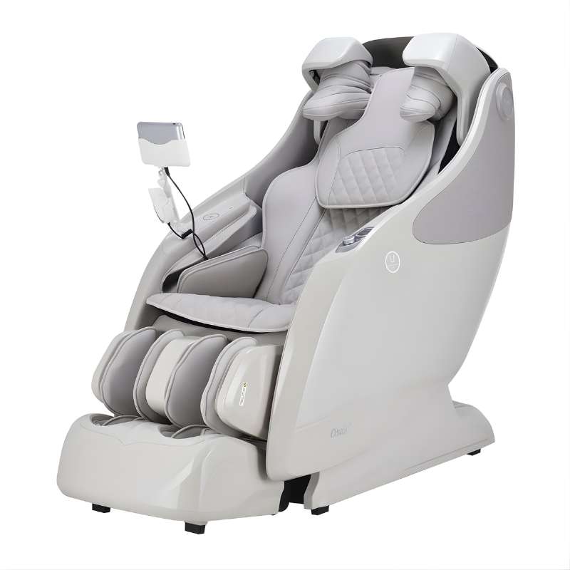 Osaki OP-4D Master - Electric Chair Massager - Taupe chair left side view