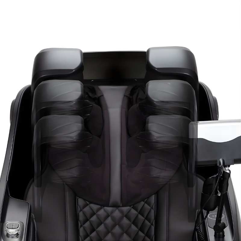 Osaki OP-4D Master - Electric Chair Massager - Black chair top view