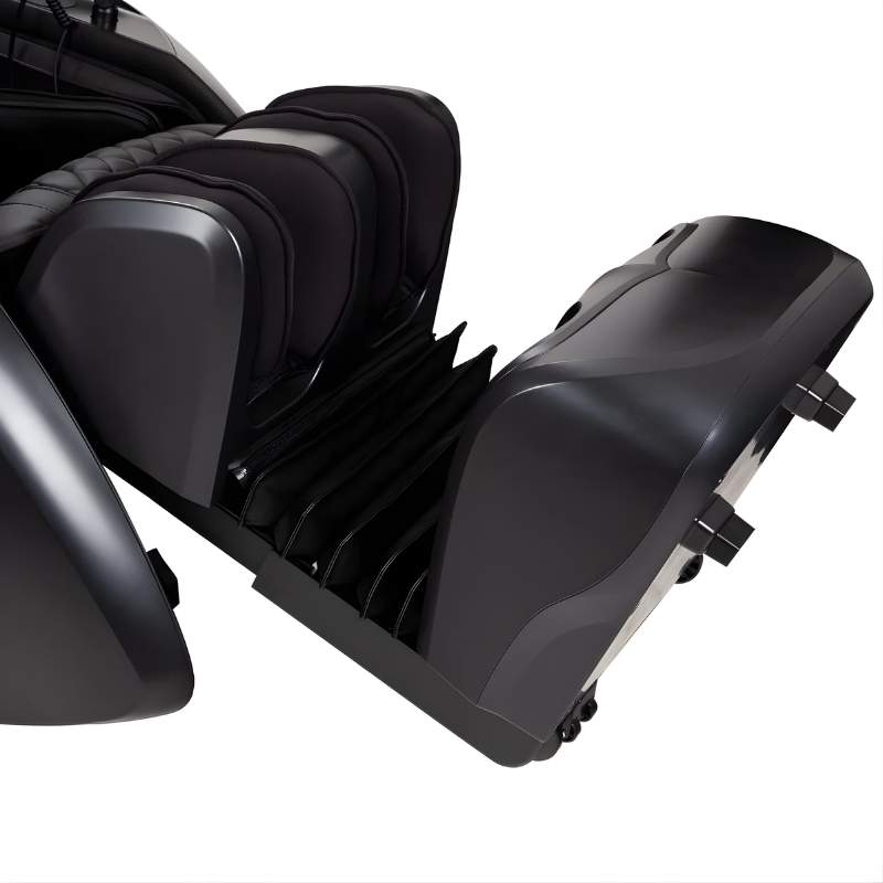 Osaki OP-4D Master - Electric Chair Massager - Brown chair leg room right side view
