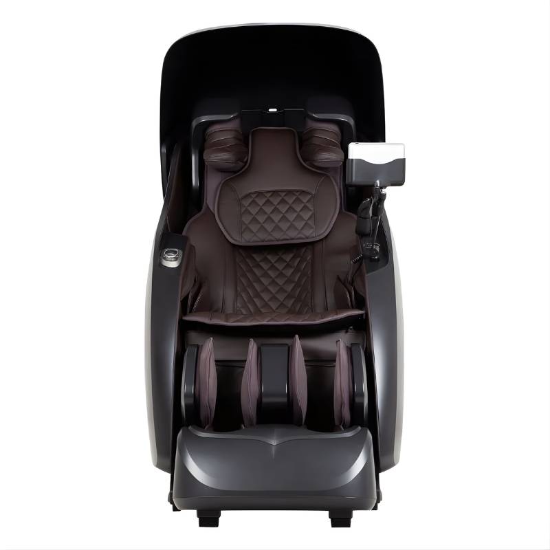Osaki OP-Ai Xrest 4D - Electric Chair Massager - Brown chair front view