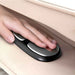 Osaki OS-3D Ai Vito - Electric Chair Massager - Taupe chair touch control close up view