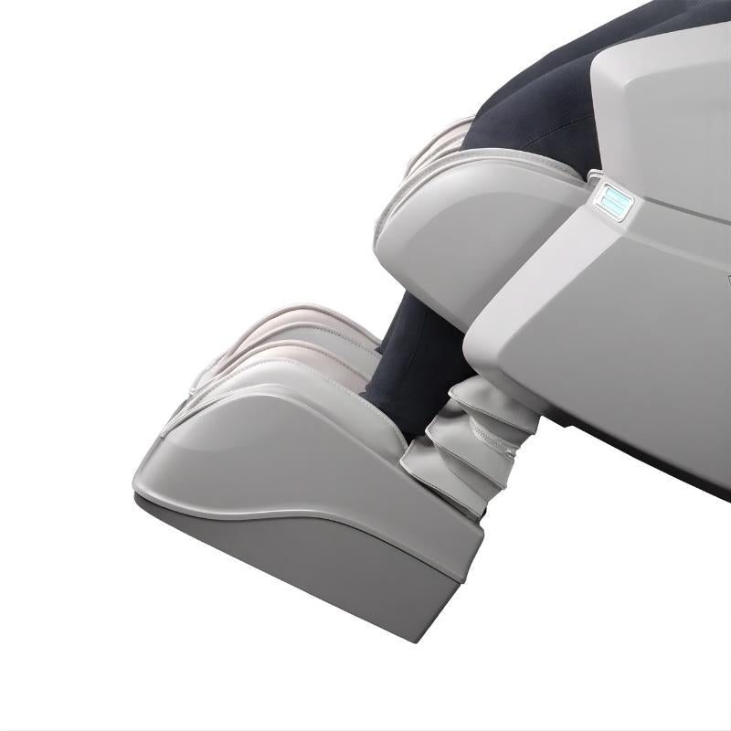 Osaki OS-3D Ai Vito - Electric Chair Massager - Taupe chair leg room left side view