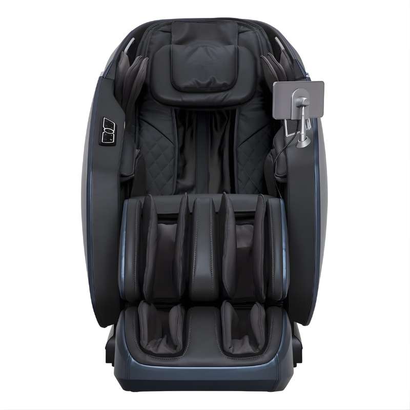 Osaki OS-Highpointe 4D - Electric Chair Massager - Blue chair front side view