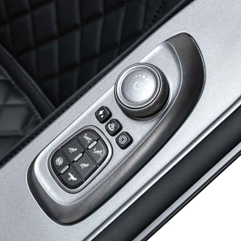 Osaki Titan TP-Epic 4D - Electric Chair Massager - Control top view