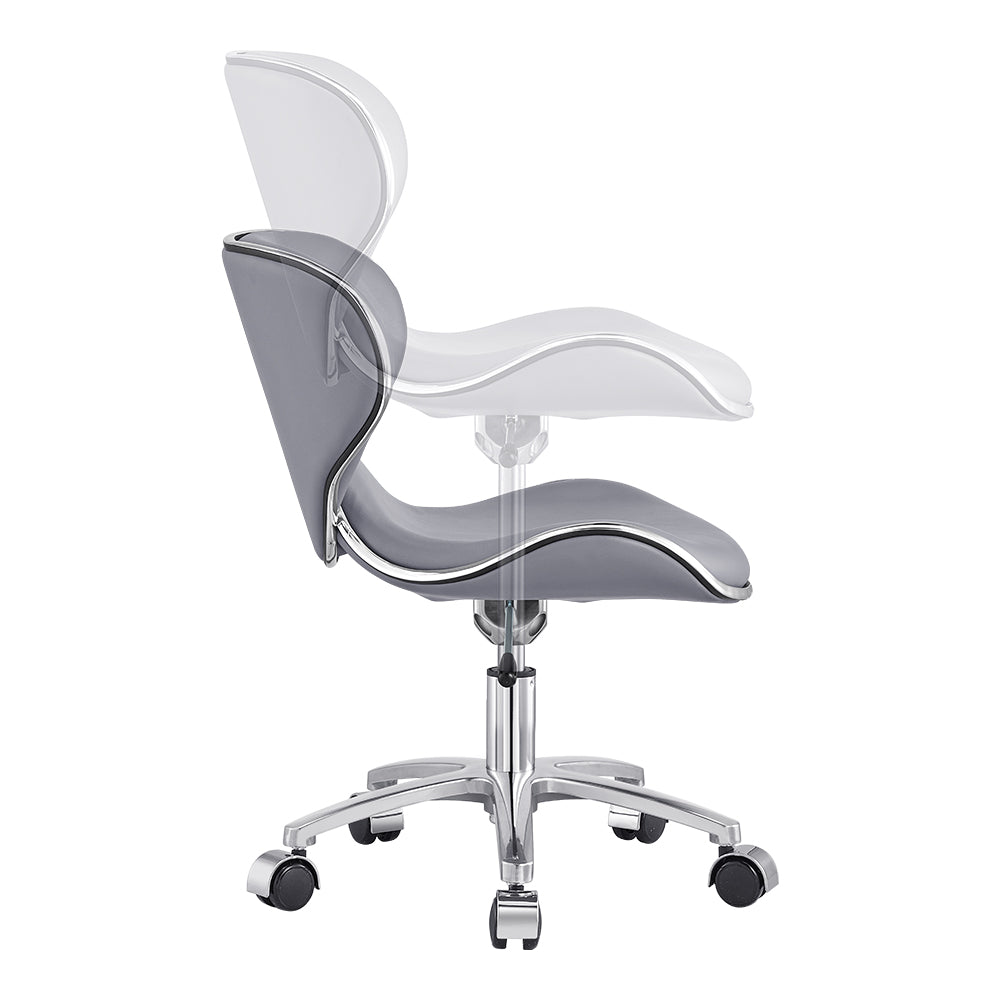 DIR Esperto Low Stool with Backrest